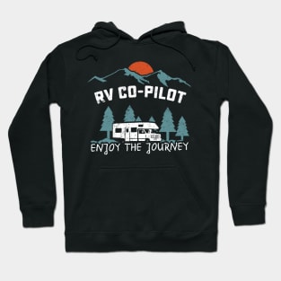 RV Couples Camping With RV, Mountains Travel Outdoors Gift product Hoodie